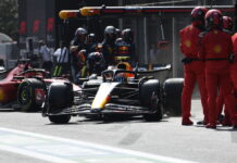 Азербайджан-2023: DHL Fastest Pit Stop Award — Лучший пит-стоп у Red Bull Sergio Perez