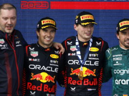 Oliver Hughes, Sergio Perez, Max Verstappen, Fernando Alonso
