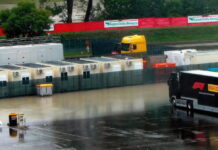 Погода в Имоле пока не улучшается Emilia Romagna Grand Prix, Imola