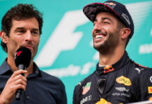 Марк Уэббер о том, как Риккардо не последовал его совету Mark Webber, Daniel Ricciardo