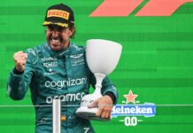 Фернандо Алонсо: Машина буквально летела под дождём Fernando Alonso