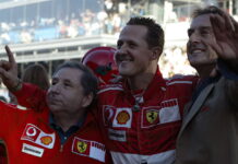 Jean Todt, Michael Schumacher, Luca di Montezemolo