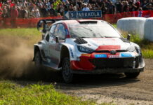 Эванс уехал от соперников на Ралли Финляндия Elfyn Evans