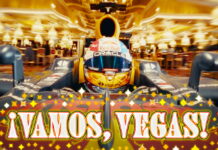 Кристиан Хорнер и Серхио Перес в Лас Вегасе Las Vegas