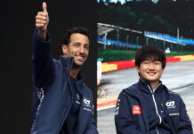 Daniel Ricciardo, Yuki Tsunoda