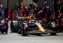 Сингапур-2023: DHL Fastest Pit Stop Award — Лучший пит-стоп у Red Bull Sergio Perez, pit stop