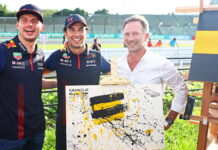 Red Bull может выиграть Кубок конструкторов в Сузуке Max Verstappen, Sergio Perez, Christian Horner