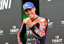 Алеш Эспаргаро отобрал у Баньяи победу в спринте Aleix Espargaro