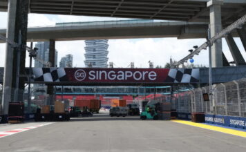 Сингапур-2026: Точка самого серьёзного торможения Singapore Grand Prix, Marina Bay Street Circuit