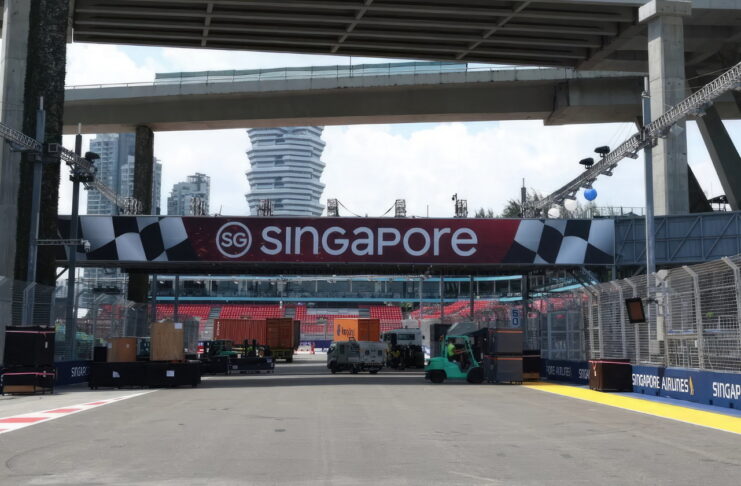 Сингапур-2026: Точка самого серьёзного торможения Singapore Grand Prix, Marina Bay Street Circuit