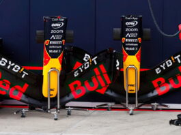 Spare wings for the RB19