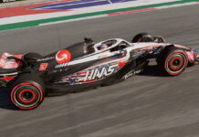 В Haas представили раскраску машины для этапа в Остине Special Haas VF-23 Livery