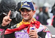 Мартин выиграл укороченную дождевую гонку в Японии Jorge Martin