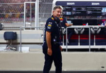 Кристиан Хорнер присутствовал на обкатке RB20 Christian Horner