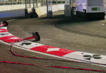 Стильные поребрики в Лас Вегасе Las Vegas Grand Prix