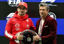 Леклер: Я стартую с поула, а это самое главное Charles Leclerc, Patrick Dempsey
