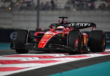 Абу Даби-2023: Шарль Леклер быстрее всех в хаотичной тренировке Charles Leclerc