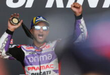 Мартин выиграл спринт в Валенсии, чемпион определится завтра Jorge Martin