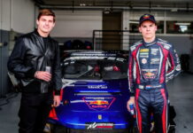 Макс Ферстаппен провёл два дня на тестах Ferrari 296 GT3 Max Verstappen, Thierry Vermeulen