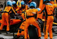 Лас Вегас-2023: DHL Fastest Pit Stop Award — Лучший пит-стоп у McLaren Oscar Piastri, pit stop