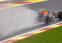 В FIA объяснили, почему отложили тесты брызговиков Sergio Perez, rain