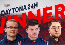 Ферстаппен выиграл виртуальный марафон в Дайтоне Daytona