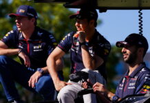 Алберс: Не удивлюсь, если Риккардо заменит Переса Max Verstappen, Sergio Perez, Daniel Ricciardo