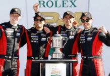 Дайтона: Победа Porsche Penske, экипаж Баттона – третий Josef Newgarden, Felipe Nasr, Matt Campbell, Dane Cameron