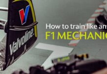 Тренировка механиков Aston Martin