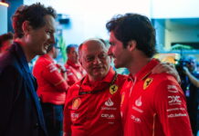 Джон Элканн: Льюис верит, что добьётся с нами успеха John Elkann, Frederic Vasseur, Carlos Sainz