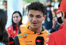 Норрис травмировал лицо на вечеринке в Амстердаме Lando Norris