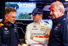 Марко: Без поломки Макс бы выиграл гонку Christian Horner, Max Verstappen, Helmut Marko