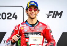 Энеа Бастьянини завоевал первый поул с Ducati Enea Bastianini