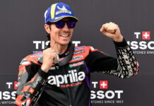 Виньялес принес первую победу Aprilia в спринте Maverick Vinales