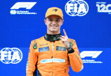 Китай-2024: Ландо Норрис выиграл дождевую спринт-квалификацию Lando Norris