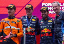 Китай-2024: Ферстаппен опередил Норриса после двух машин безопасности Lando Norris, Max Verstappen, Sergio Perez, Paul Monaghan