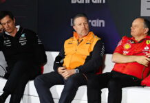 Вольфф: Надеюсь, нам удастся догнать McLaren и Ferrari Toto Wolff, Zak Brown, Frederic Vasseur