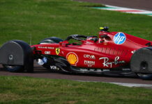 Ferrari тестирует брызговики по программе FIA Ferrari