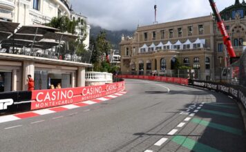 Монако-2026: Точка самого серьёзного торможения Monaco Grand Prix