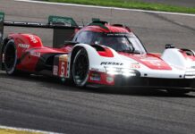 После дисквалификации Ferrari с поула стартует Porsche Matt Campbell, Porsche