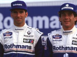 Damon Hill, Ayrton Senna