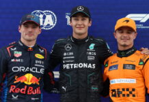 Канада-2024: Джордж и Макс разделили поул Max Verstappen, George Russell, Lando Norris