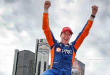 Диксон победил благодаря экономии шин и горючего в хаотичной гонке Scott Dixon