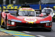 Ле Ман: Гонка стартовала, лидируют два гиперкара Ferrari Ferrari AF Corce #50