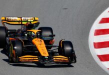 Испания-2024: Норрис лидирует в первой тренировке Lando Norris