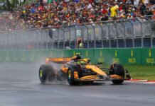 Канада-2024: Ландо Норрис лидирует в первой тренировке Lando Norris