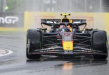 Серхио Перес потеряет три позиции на старте в Барселоне Sergio Perez