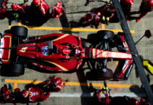 В Ferrari признали просчёт с обновлениями SF-24 Charles Leclerc, pit stop