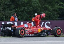 Леклер: Я потерял контроль над машиной на поребрике Charles Leclerc