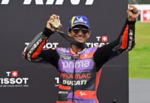 Мартин взял третью победу на Sachsenring, вновь одержав верх над Баньяей Jorge Martin